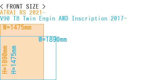 #ATRAI RS 2021- + V90 T8 Twin Engin AWD Inscription 2017-